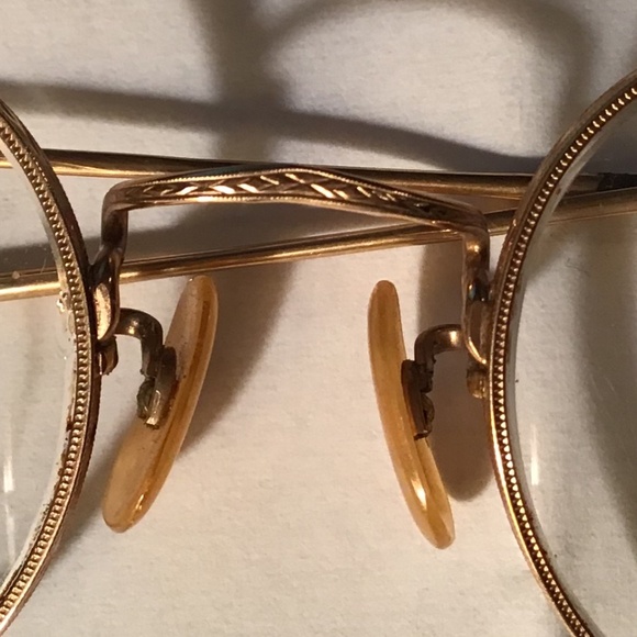 Antique Wire Reading Eye Glasses Spectacles Bifocals - Picture 15 of 16